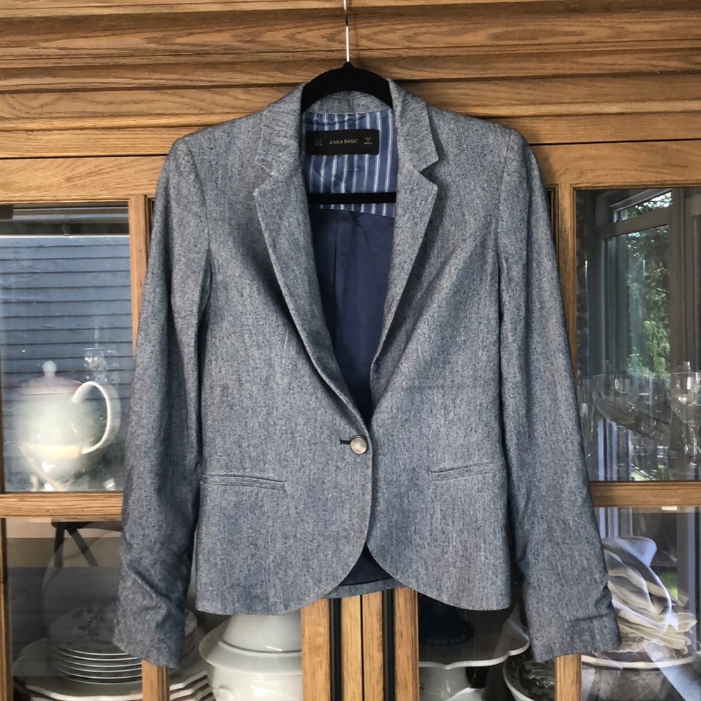 Zara basic blazer